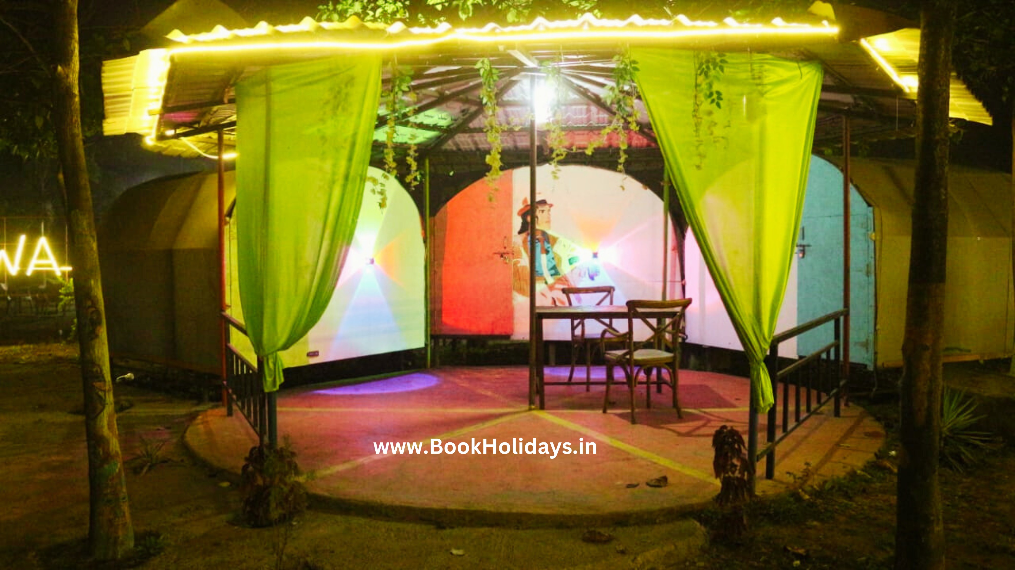 BookHolidays 18– Aangan Lonavala pawna lake Camping