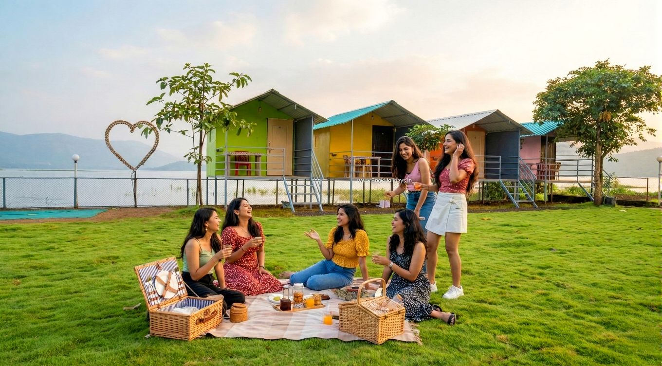 Bookholidays 21 - Get Set Lakeside Cottages, Pawna Lake